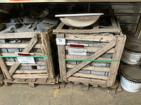 Rosace blauwe steen (ca. 1500x) - afbeelding 5 van  6