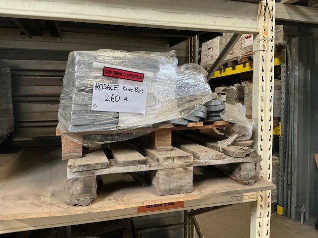 Rosace blauwe steen (ca. 1500x) - afbeelding 6 van  6