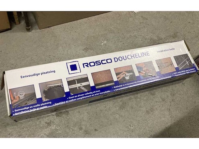Rosco - doucheline - inbouwgoot - shower channel - afbeelding 1 van  3