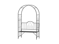 Rose arch 2-zits 2-in-1 tuinbank - afbeelding 3 van  6