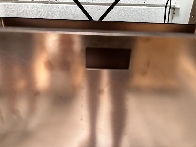 Rosé rvs spoelbak foster sink skin 800 copper undermount - afbeelding 6 van  7