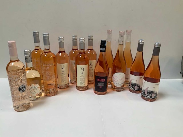 Rosé wijn (14x) - afbeelding 1 van  9