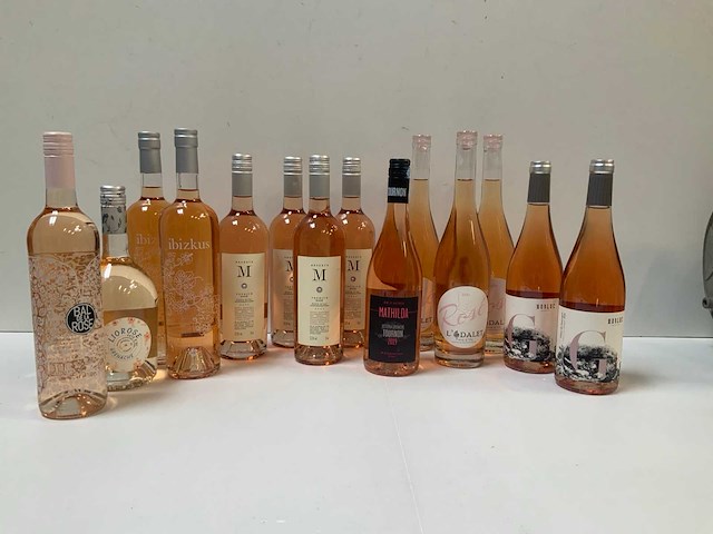 Rosé wijn (14x) - afbeelding 2 van  9