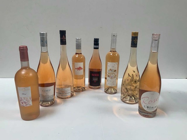 Rosé wijn (8x) - afbeelding 1 van  4