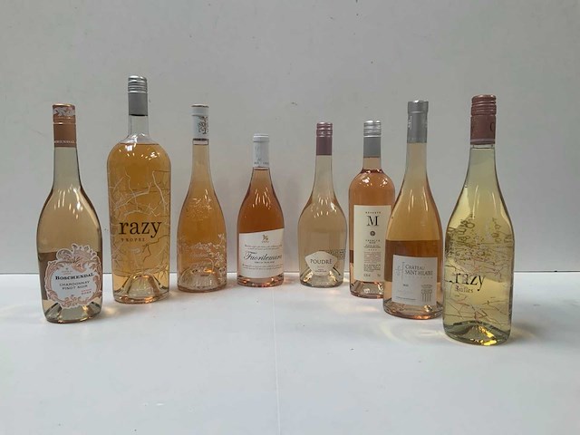 Rosé wijn (8x) - afbeelding 1 van  9