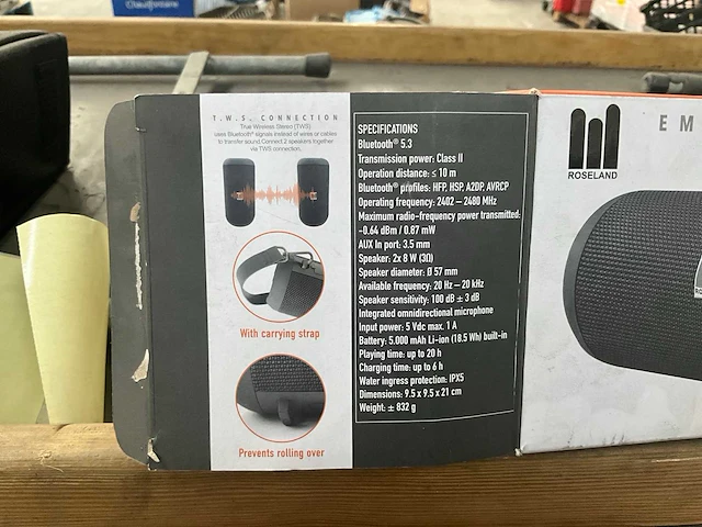 Roseland rs-200 speaker - afbeelding 5 van  6