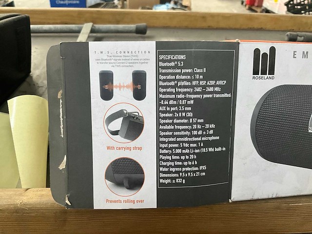 Roseland rs-200 speaker - afbeelding 5 van  6