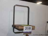 Rosetta wandrek 35x22cm coco maison 40508zwa zwart - afbeelding 1 van  1