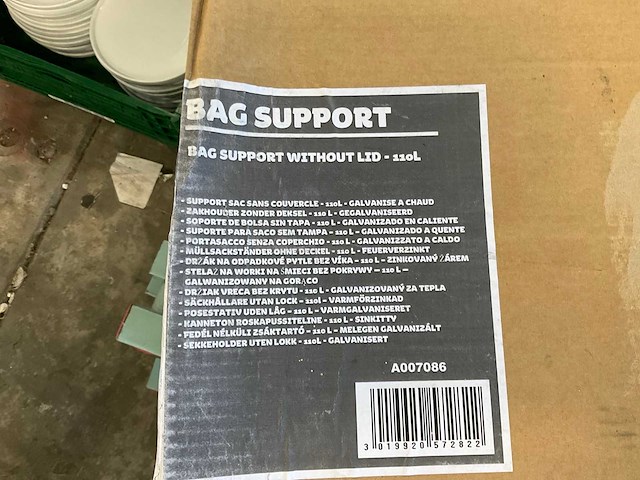 Rossignol manutan afval zak ringen (5x) - afbeelding 2 van  6