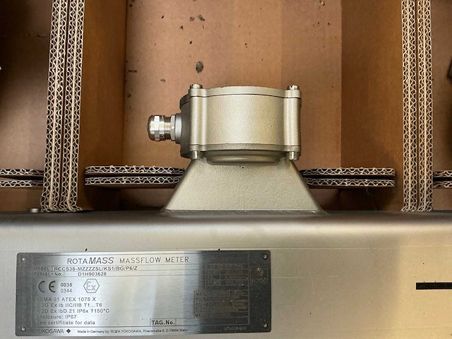 Rota yokogawa rccs38-mzzzzsl/ks1/bg/p6/z massflowmeter - afbeelding 4 van  9