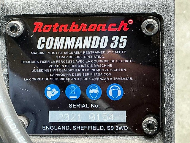 Rotabroach commando 35 kernboormachine - afbeelding 3 van  3