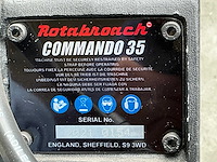 Rotabroach commando 35 kernboormachine - afbeelding 3 van  3