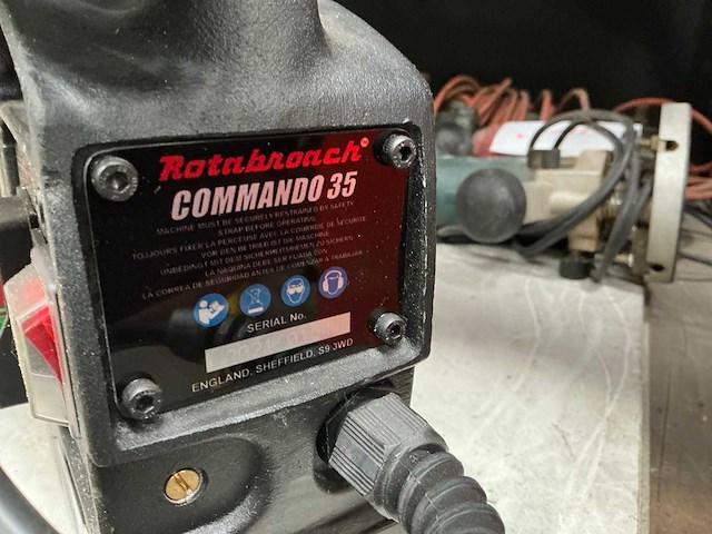 Rotabroach commando 35 magneetboormachine - afbeelding 3 van  3