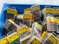 Rotadrill diverse schroeven rvs, messing en verzinkt (100x) - afbeelding 2 van  6