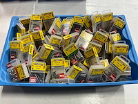 Rotadrill diverse schroeven rvs, messing en verzinkt (100x) - afbeelding 1 van  6