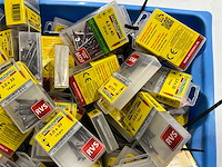 Rotadrill diverse schroeven rvs, verzinkt en messing (100x) - afbeelding 4 van  6