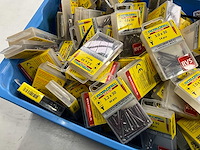 Rotadrill diverse schroeven rvs, verzinkt en messing (100x) - afbeelding 6 van  6