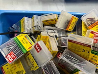 Rotadrill diverse schroeven rvs, verzinkt en messing (100x) - afbeelding 4 van  6