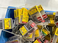 Rotadrill diverse schroeven rvs, verzinkt en messing (100x) - afbeelding 3 van  6