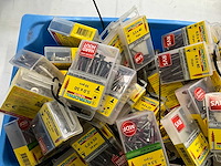 Rotadrill diverse schroeven rvs, verzinkt en messing (100x) - afbeelding 2 van  6