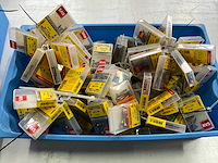 Rotadrill diverse schroeven rvs, verzinkt en messing (100x) - afbeelding 1 van  7