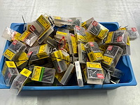 Rotadrill diverse schroeven rvs, verzinkt en messing (100x) - afbeelding 1 van  6