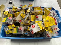 Rotadrill diverse schroeven rvs, verzinkt en messing (100x) - afbeelding 1 van  6