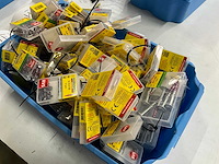 Rotadrill diverse schroeven rvs, verzinkt en messing (100x) - afbeelding 6 van  6