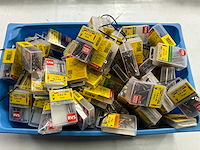 Rotadrill diverse schroeven rvs, verzinkt en messing (100x) - afbeelding 1 van  6