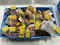 Rotadrill diverse schroeven rvs, verzinkt en messing (100x) - afbeelding 1 van  6