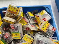 Rotadrill diverse schroeven rvs, verzinkt en messing (100x) - afbeelding 3 van  6