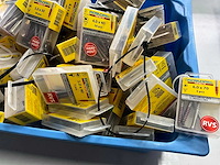 Rotadrill diverse schroeven rvs, verzinkt en messing (100x) - afbeelding 4 van  6