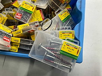 Rotadrill diverse schroeven rvs, verzinkt en messing (100x) - afbeelding 2 van  8