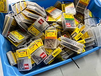 Rotadrill diverse schroeven rvs, verzinkt en messing (100x) - afbeelding 6 van  8
