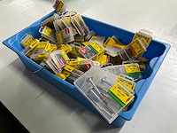 Rotadrill diverse schroeven rvs, verzinkt en messing (100x) - afbeelding 8 van  8