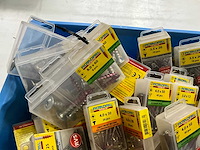 Rotadrill diverse schroeven rvs, verzinkt en messing (100x) - afbeelding 3 van  6