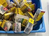 Rotadrill diverse schroeven rvs, verzinkt en messing (100x) - afbeelding 3 van  7