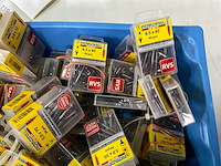 Rotadrill diverse schroeven rvs, verzinkt en messing (100x) - afbeelding 3 van  7