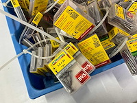 Rotadrill diverse schroeven rvs, verzinkt en messing (100x) - afbeelding 5 van  7
