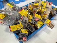 Rotadrill diverse schroeven rvs, verzinkt en messing (100x) - afbeelding 7 van  7