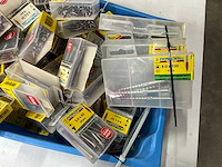 Rotadrill diverse schroeven rvs, verzinkt en messing (100x) - afbeelding 2 van  7