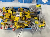 Rotadrill diverse schroeven rvs, verzinkt en messing (100x) - afbeelding 1 van  7