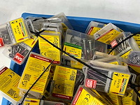 Rotadrill diverse schroeven rvs, verzinkt en messing (100x) - afbeelding 2 van  7