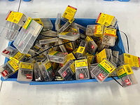 Rotadrill diverse schroeven rvs, verzinkt en messing (100x) - afbeelding 1 van  8