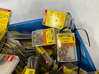 Rotadrill diverse schroeven rvs, verzinkt en messing (100x) - afbeelding 4 van  8