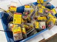 Rotadrill diverse schroeven rvs, verzinkt en messing (100x) - afbeelding 7 van  7
