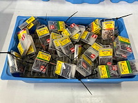 Rotadrill diverse schroeven rvs, verzinkt en messing (100x) - afbeelding 1 van  7