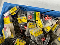 Rotadrill diverse schroeven rvs, verzinkt en messing (100x) - afbeelding 3 van  7