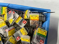 Rotadrill diverse schroeven rvs, verzinkt en messing (100x) - afbeelding 6 van  7