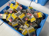 Rotadrill diverse schroeven rvs, verzinkt en messing (100x) - afbeelding 6 van  7